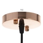 Светильник BayerLux "Дарио" Е27 40Вт медь 30х30х30-130см - фото 23198553