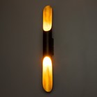 Бра "Бамбу" Е27 40Вт черный золото 6х6х60см - Фото 3