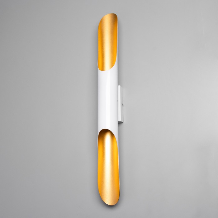 Бра «Бамбу» Е27 40 Вт белый золото 6×6×60 см - Фото 1