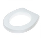 Сиденье для уличного туалета, 44 × 38 см, плотность 25 кг/м³, пенопласт, белое - фото 25329011