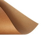 Крафт-бумага, 210 х 300 мм, 175 г/м2, набор 50 листов, коричневая/серая - Фото 3