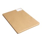 Крафт-бумага, 210 х 300 мм, 175 г/м2, набор 50 листов, коричневая/серая - Фото 4