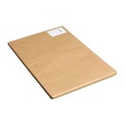 Крафт-бумага, 210 х 300 мм, 120 г/м2, набор 50 листов, коричневая/серая - фото 9486162
