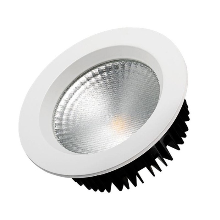 Светильник светодиодный LTD-145WH-FROST-16W Day White 110deg IP44 металл 3 года Arlight 021494 - Фото 1