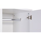 Шкаф двухсекционный Polini kids Porto 3100, с ящиком, 51х103.4х190.4 см, цвет белый-дуб крафт 10177293 - фото 319811996