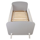 Кровать детская Polini kids Mirum 2000, c ящиком, цвет серый-белый - Фото 4