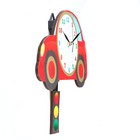 Часы настенные, серия: Детские, "Машина", с маятником, 31 х 29 см - фото 7852187