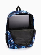 Рюкзак школьный "Абстракция", 3 кармана, размер 30×13×42 см, синий - Фото 4