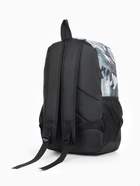 Рюкзак школьный на молнии, с карманами, размер 30×13×42 см, серый - Фото 7