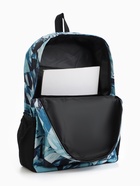 Рюкзак школьный на молнии, с карманами, с рисунком, размер 30×13×42 см, синий - Фото 10