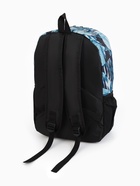 Рюкзак школьный на молнии, с карманами, с рисунком, размер 30×13×42 см, синий - Фото 9