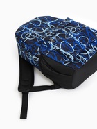 Рюкзак школьный на молнии, с карманами, с надписями, размер 30×13×42 см, синий - Фото 8