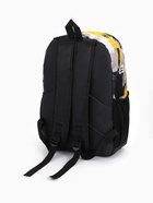 Рюкзак школьный на молнии, с карманами, с абстрактным принтом, размер 30×13×42 см, жёлтый - Фото 8