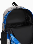 Рюкзак школьный на молнии, с карманами, с абстрактным принтом, размер 30×13×42 см, синий - Фото 10