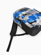 Рюкзак школьный на молнии, с карманами, с абстрактным принтом, размер 30×13×42 см, синий - Фото 8