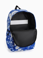 Рюкзак молодёжный на молнии, с карманами, размер 30×13×42 см, синий - Фото 10