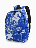 Рюкзак молодёжный на молнии, с карманами, размер 30×13×42 см, синий - Фото 6