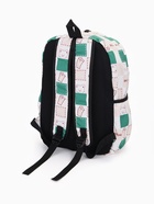 Рюкзак школьный на молнии, с карманами, с рисунком, размер 30×13×42 см, с принтом, бежевый - Фото 8