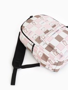 Рюкзак школьный на молнии, с карманами, с рисунком, 30×13×42 см, с принтом, розовый - Фото 8