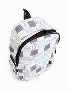 Рюкзак школьный на молнии, с карманами, с рисунком, размер 30×13×42 см, с принтом, молочный - Фото 4