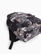 Рюкзак школьный, с карманами, с абстрактным принтом, 30×13×42 см, чёрный - Фото 6