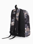 Рюкзак школьный, с карманами, с абстрактным принтом, 30×13×42 см, чёрный - Фото 7