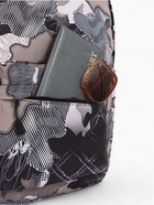 Рюкзак школьный, с карманами, с абстрактным принтом, 30×13×42 см, чёрный - Фото 8