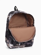 Рюкзак школьный, с карманами, с абстрактным принтом, 30×13×42 см, чёрный - Фото 12