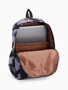 Рюкзак школьный на молнии, с карманами, абстрактным рисунком, размер 30×13×42 см, чёрный/серый - Фото 4