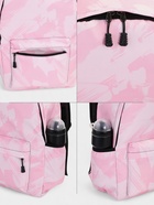 Рюкзак школьный на молнии, с карманами, размер 30×13×42 см, светло-розовый - Фото 8