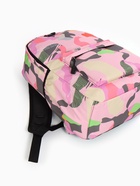 Рюкзак школьный на молнии, с карманами, с принтом, размер 30×13×42 см, розовый - Фото 6