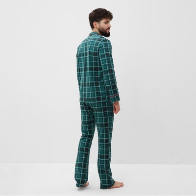 Пижама мужская KAFTAN Green mood, размер 50