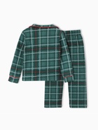 Пижама детская новогодняя: рубашка, брюки KAFTAN: Green mood, зелёная, рост 86-92 см - Фото 16