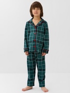 Пижама детская новогодняя: рубашка, брюки KAFTAN: Green mood, зелёная, рост 86-92 см - Фото 6