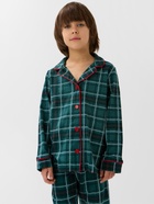 Пижама детская новогодняя: рубашка, брюки KAFTAN: Green mood, зелёная, рост 86-92 см - Фото 9