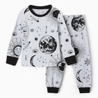 Пижама детская KAFTAN Moon, размер 30 (98-104 см) - фото 45289343