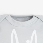 Боди детское «Крошка Я. Мой первый НГ», рост 86-92 см, серое - Фото 2