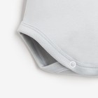 Боди детское «Крошка Я. Мой первый НГ», рост 86-92 см, серое - Фото 5