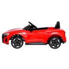 Электромобиль Audi RS e-tron GT, EVA колёса, кожаное сидение, цвет красный, уценка (нет лобового стекла) - Фото 3