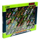 Набор металлических машинок «Гоночные», в комплекте 50 шт, уценка 10179413