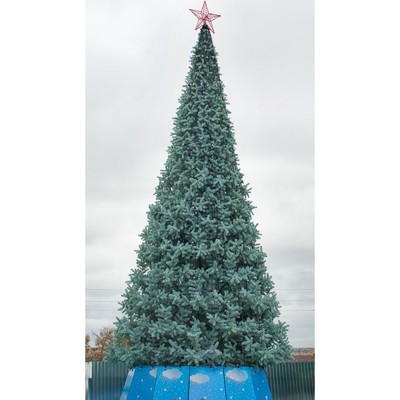 Ёлка искусственная Green trees «Альпийская», цвет изумрудный, 5 м