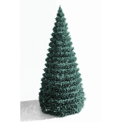 Ёлка искусственная Green trees «Уральская», цвет изумрудный, 8 м
