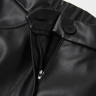 Брюки женские (экокожа) MINAKU: Eco leather цвет черный, размер 42 10085206 - фото 14254407