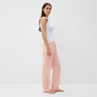 Брюки женские KAFTAN "Ромбы", р. 52-54, розовый 9784153