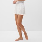 Шорты женские KAFTAN "Base", цв. белый, р. 44-46 9784171
