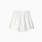 Шорты женские KAFTAN Base, белые, размер 48-50 - фото 26323058