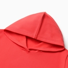 Комплект для девочки (толстовка, брюки) НАЧЕС, цвет красный, рост 110 см - Фото 2