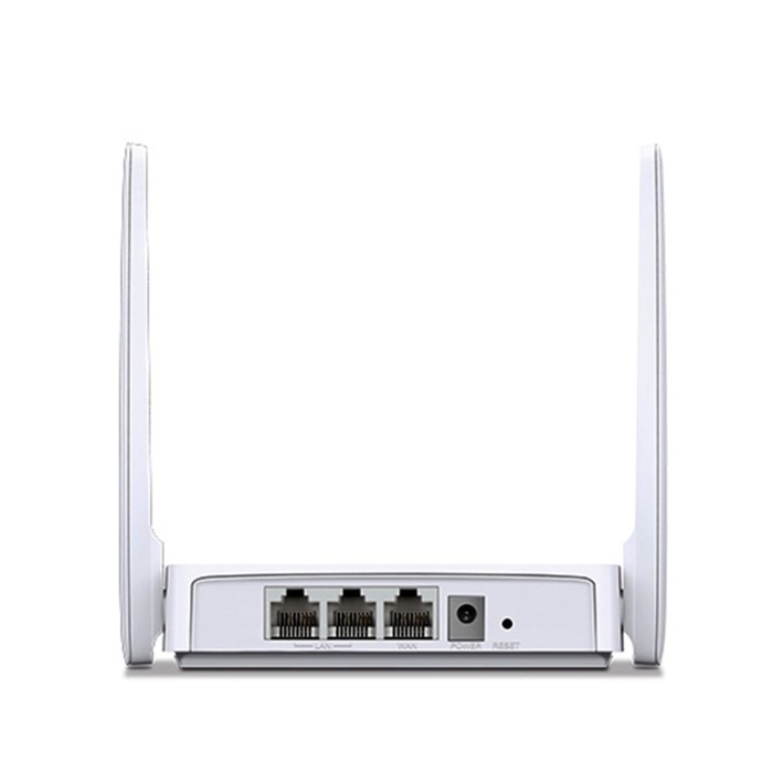 Wi-Fi роутер Mercusys MW301R, 100 Мбит/с, 2 порта 100 Мбит/с, белый