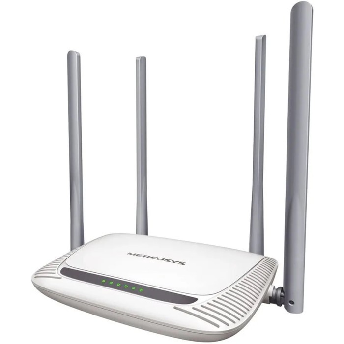 Wi-Fi роутер Mercusys MW325R, 300 Мбит/с, 3 порта 100 Мбит/с, белый