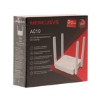 Wi-Fi роутер Mercusys AC10, AC1200, 1167 Мбит/с, 2 порта 100 Мбит/с, белый - фото 51482965